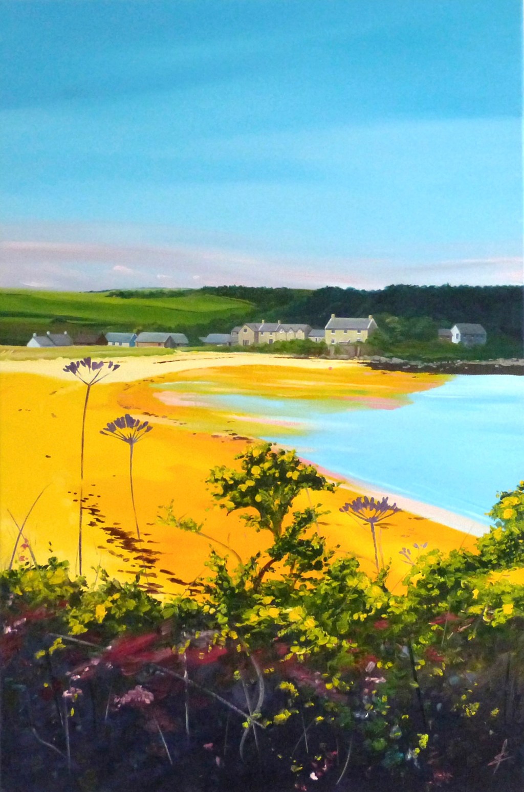 Painting of Green Porth, Tresco